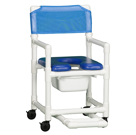 Standard Line Open Front Soft Seat Shower Chair Commode