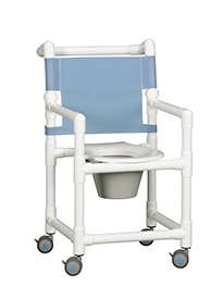 Slant Seat Shower Chair Commode 