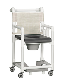 Deluxe Shower Chair Commode