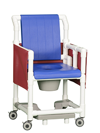 Deluxe Shower Chair Commode