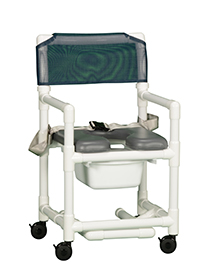 Standard Line Open Front Soft Seat Shower Chair Commode